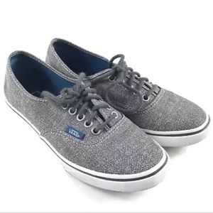 Vans Grey canvas Herringbone
